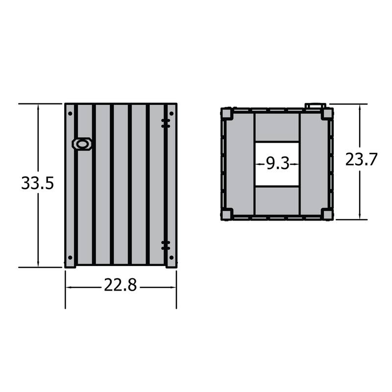 HIGHWOOD PROFESSIONAL Commercial Trash Can