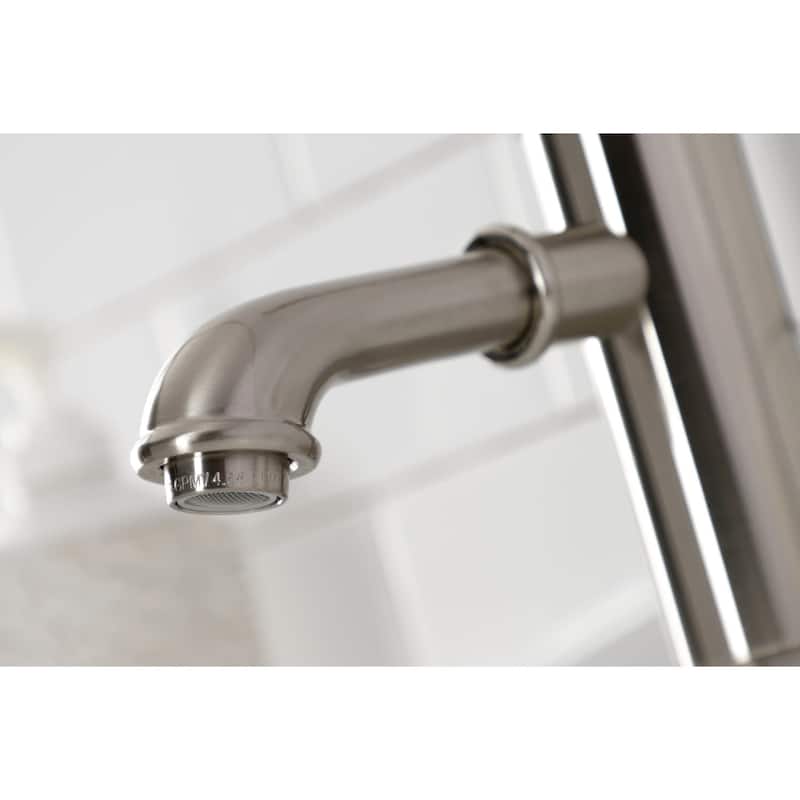 Kingston Brass Paris 1.2 GPM Single Hole Bathroom Faucet with Pop-Up