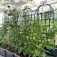 preview thumbnail 7 of 7, 4 Pack Outdoor Metal Black Garden Trellis