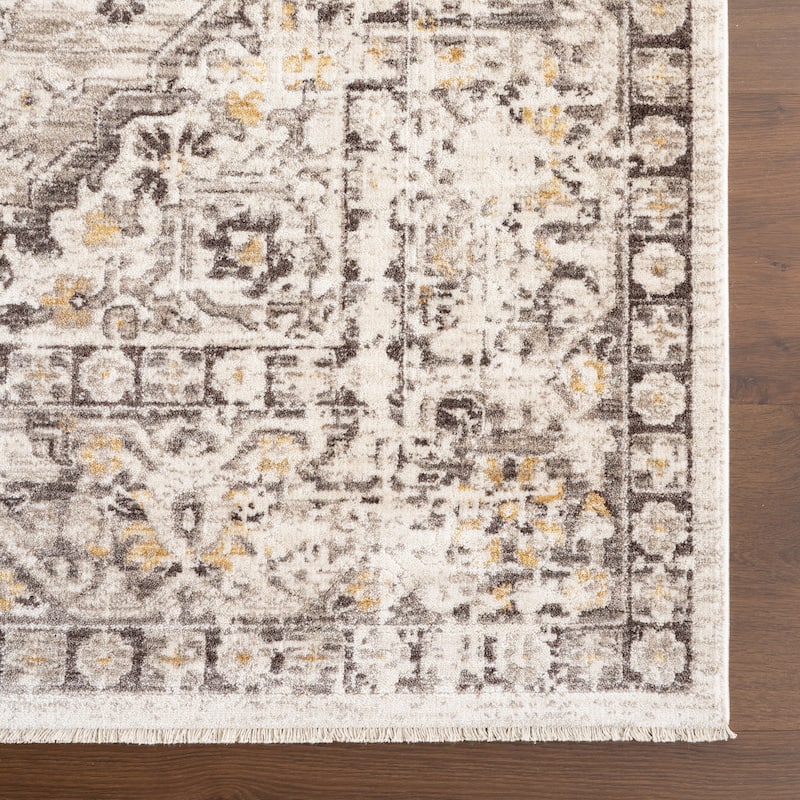 Nuloom Devika Vintage Traditional Medallion Area Rug