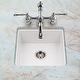 preview thumbnail 4 of 13, Houzer PTB-2020 Platus 19-1/8" Undermount Single Basin Fireclay Bar