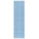 preview thumbnail 83 of 84, SAFAVIEH Handmade Flatweave Montauk Adrian Casual Cotton Rug 2'3" x 8' Runner - Blue/Ivory - Runner