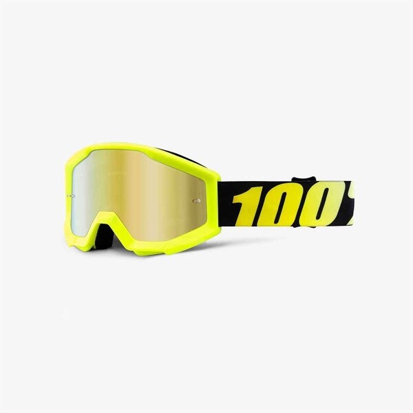 100 percent goggles gold