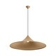 preview thumbnail 2 of 0, Golden Lighting Vistara 1-light 35in Pendant in Latte - Bronze