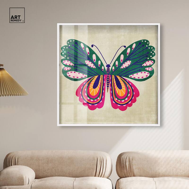 Butterfly Wings Shadowbox by Art Remedy