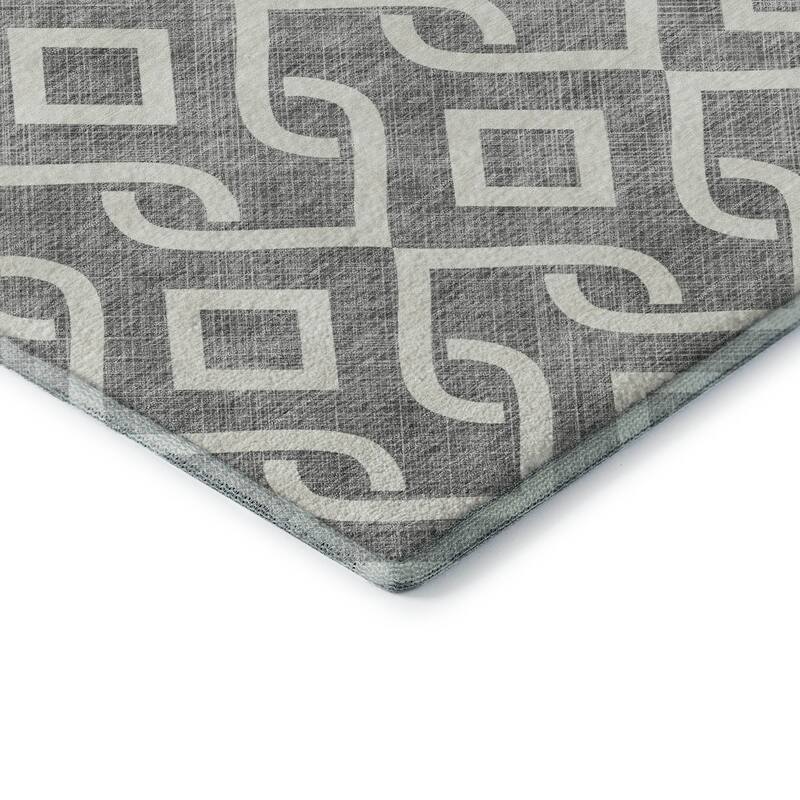 Premium Washable Super Soft Modern Medallions Mayfield Rug