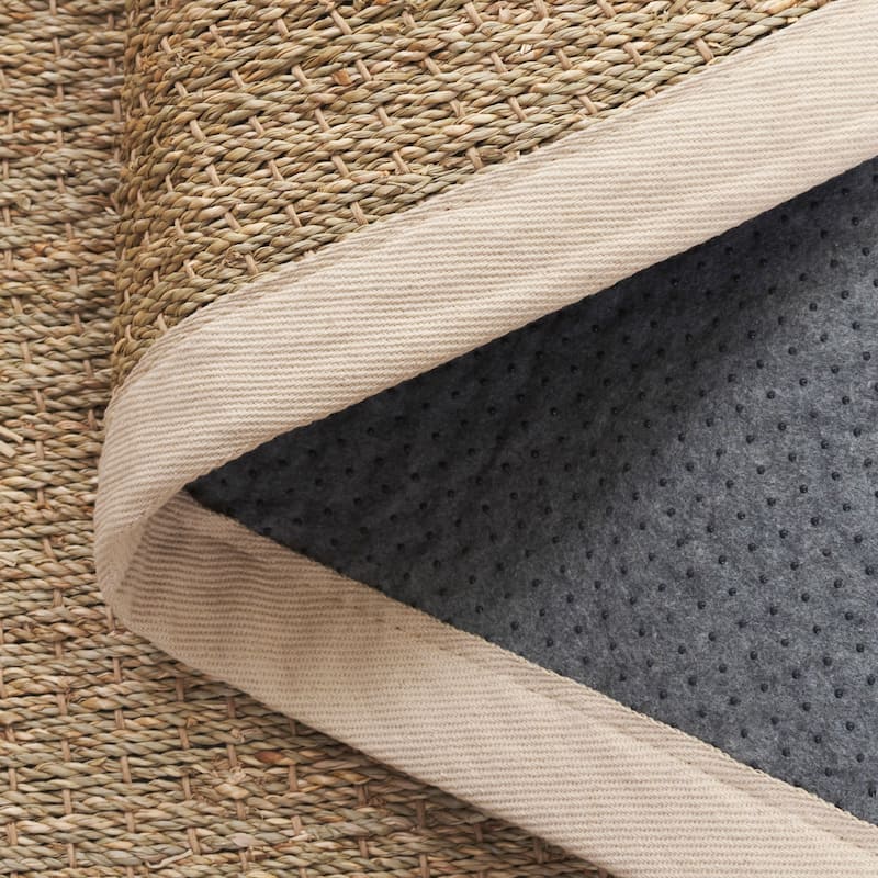 SAFAVIEH Natural Fiber Lovie Farmhouse Seagrass Rug