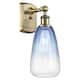 Option Antique Brass / Sapphire Blue