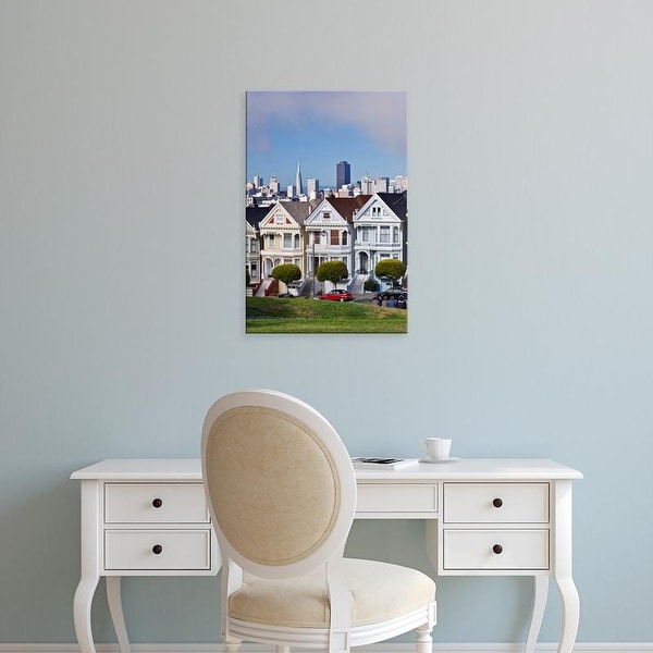 Easy Art Prints Rob Tilley's 'Painted Ladies Skyline' Premium Canvas Art