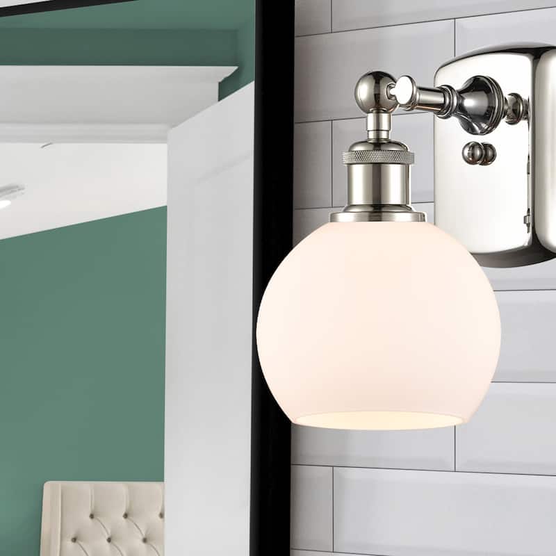 Innovations Lighting 516-1W-10-6 Athens Sconce Athens 10" Tall Wall