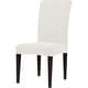 preview thumbnail 60 of 89, Subrtex Dining Chair Slipcover Set of 4 Furniture Protector White