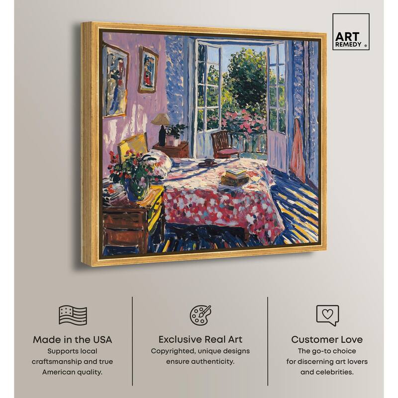 Sunbeam Study Canvas by Art Remedy