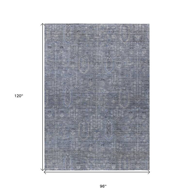 HomeRoots Southwestern Transitional Rectangle Outdoor Rug