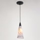 preview thumbnail 8 of 9, Vaxcel Lighting P0409 Milano 4" Wide Mini Pendant with Marble Glass