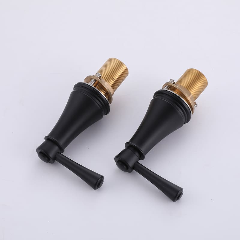 Solid Brass Widespread 2-Handles Bathroom Faucet