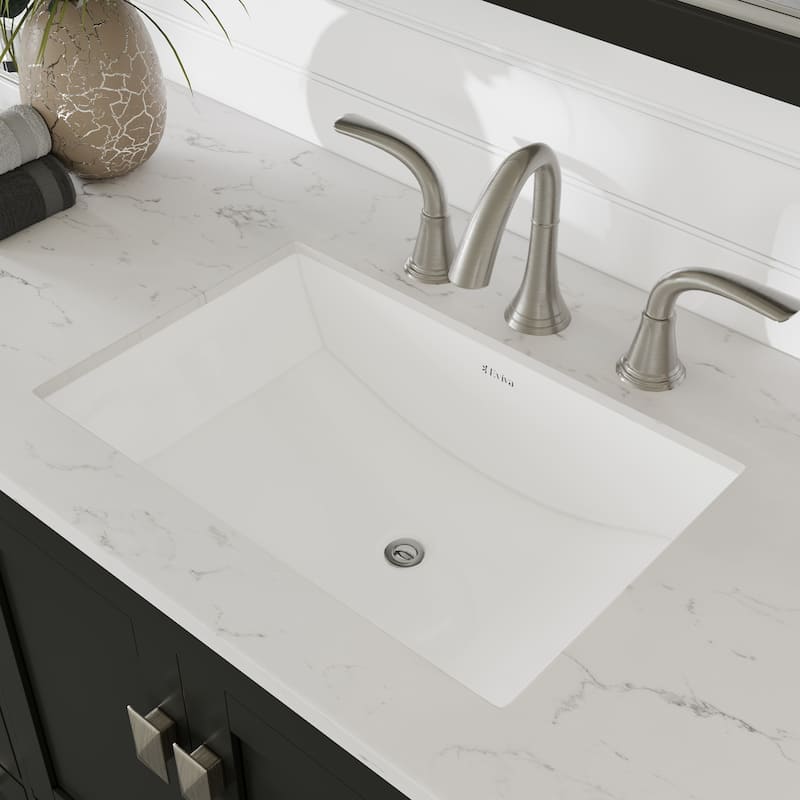 Eviva Aberdeen 54"W Bath Vanity with Carrara Quartz Top