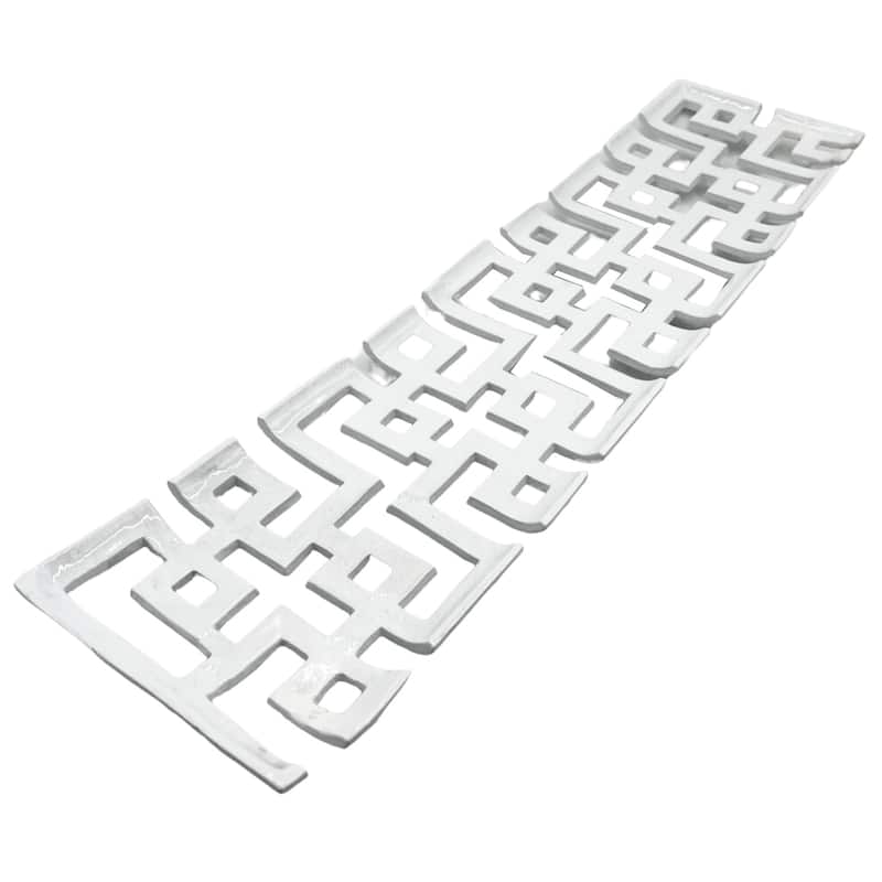 Decorative Handmade Aluminum Modern Tray