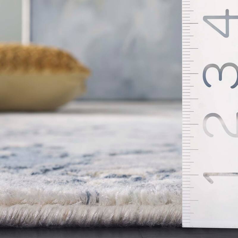 SAFAVIEH Hand-Knotted Mirage Berith Modern Viscose & Wool Rug