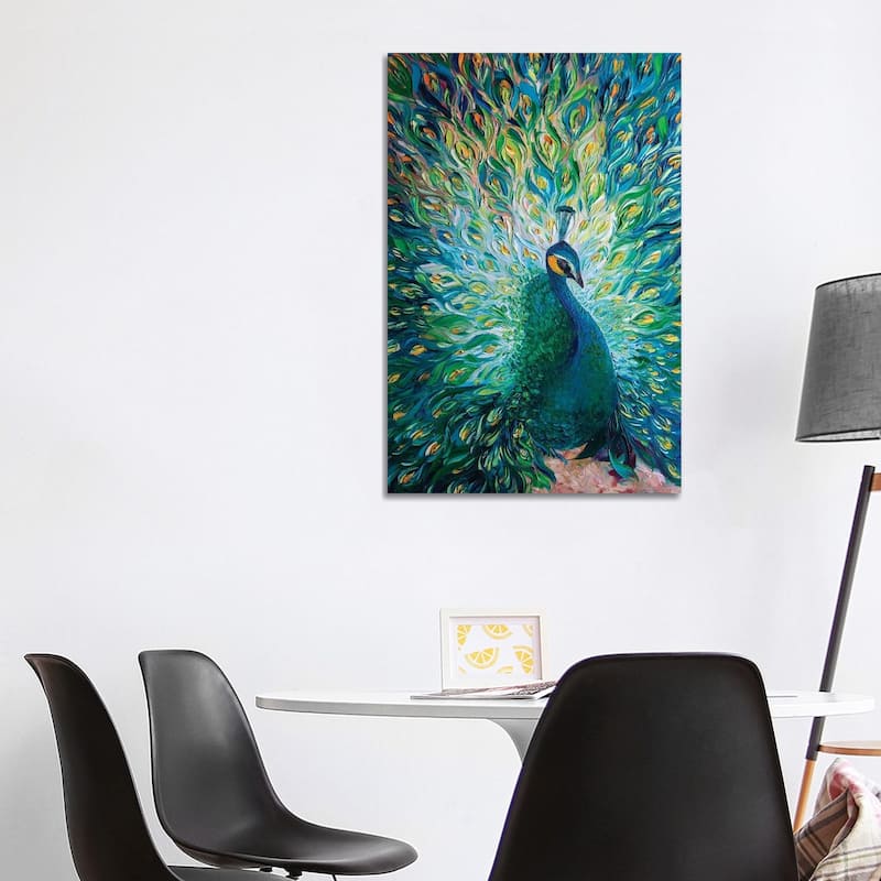 iCanvas "Peacock XXXII" by Willson Lau Canvas Print - 40x26x1.5