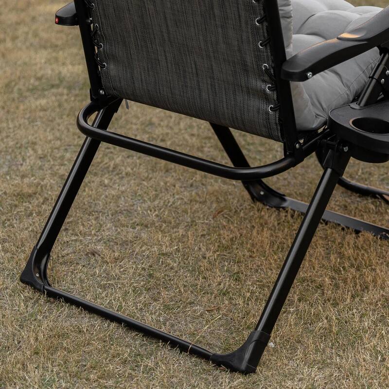 Zero Gravity Chair,Folding Recliner Chair with Cup Holder Cushion