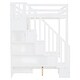preview thumbnail 25 of 24, Full Over Full Size Murphy Bed with Hydraulic Lift & Desk Design
