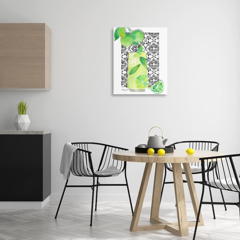 Stupell Mediterranean Mojito Drink Canvas Wall Art Design By Hillary Holt