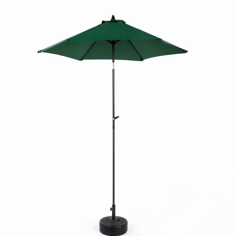 9FT Patio Umbrella with Push Button Tilt and Crank(Base Not Included)