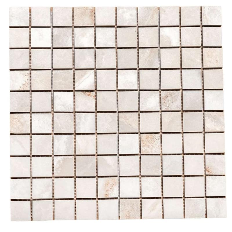 Banff 1x1 Matte Porcelain Grid Mosaic Tile - Floor, Wall & Backsplash