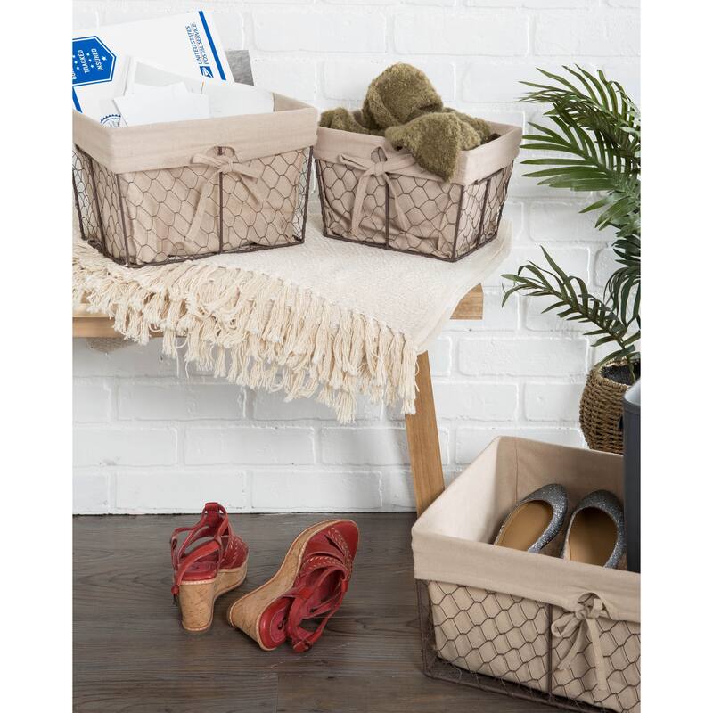 DII Chicken Wire Baskets