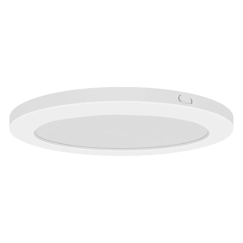 ModPLUS 3CCT 9" LED Flush Mount Light - White