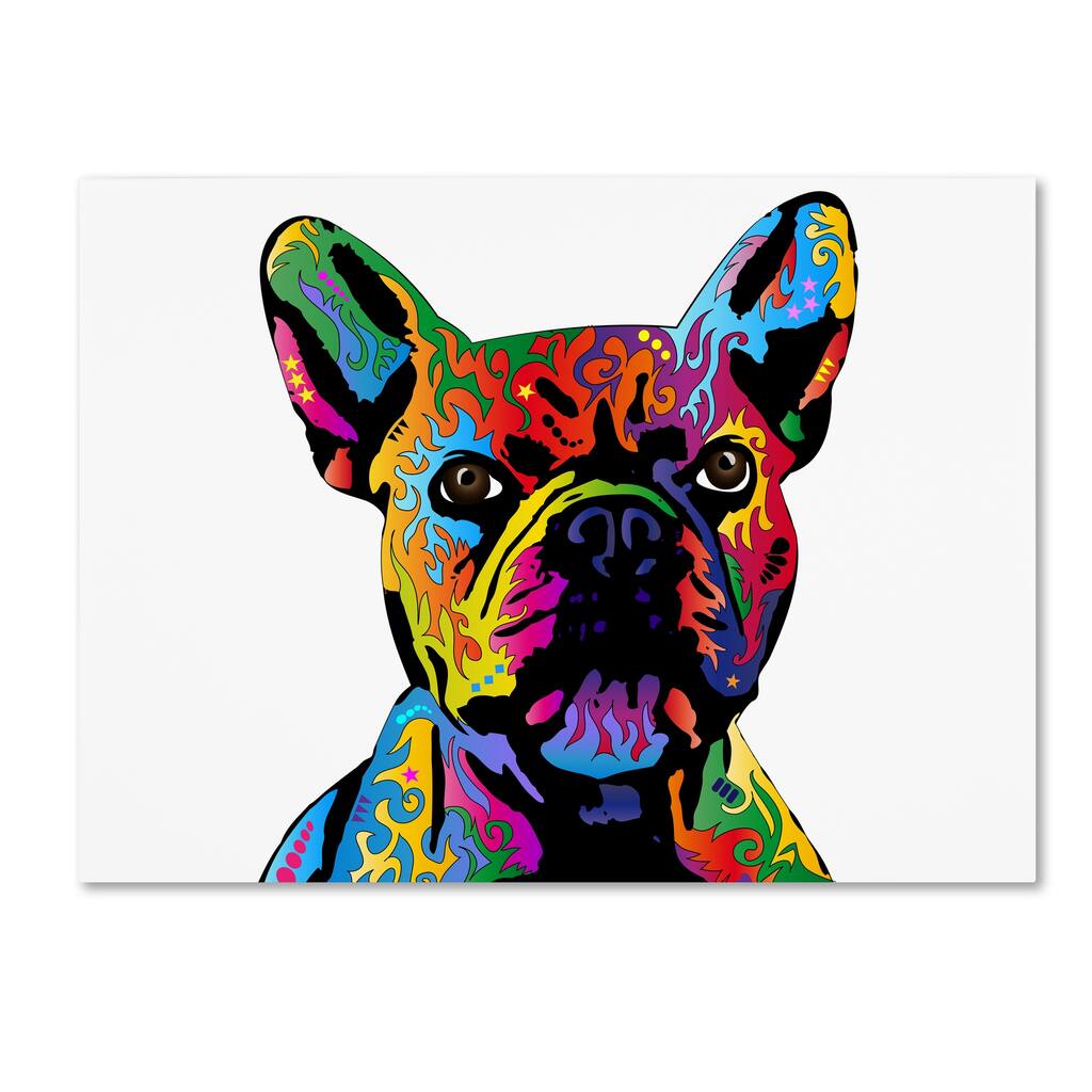 Michael Tompsett 'French Bulldog' Canvas Art