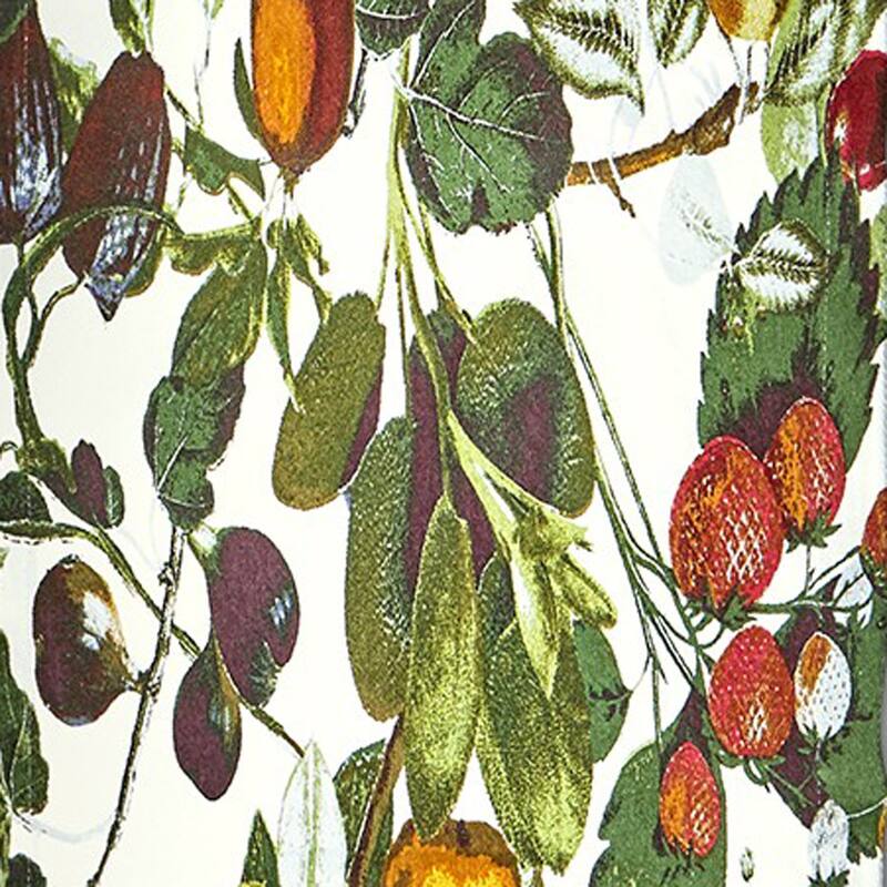Orchard Fruit Print Tablecloth Cotton Tablecloth, 84"L x 60"W - 60 x 84