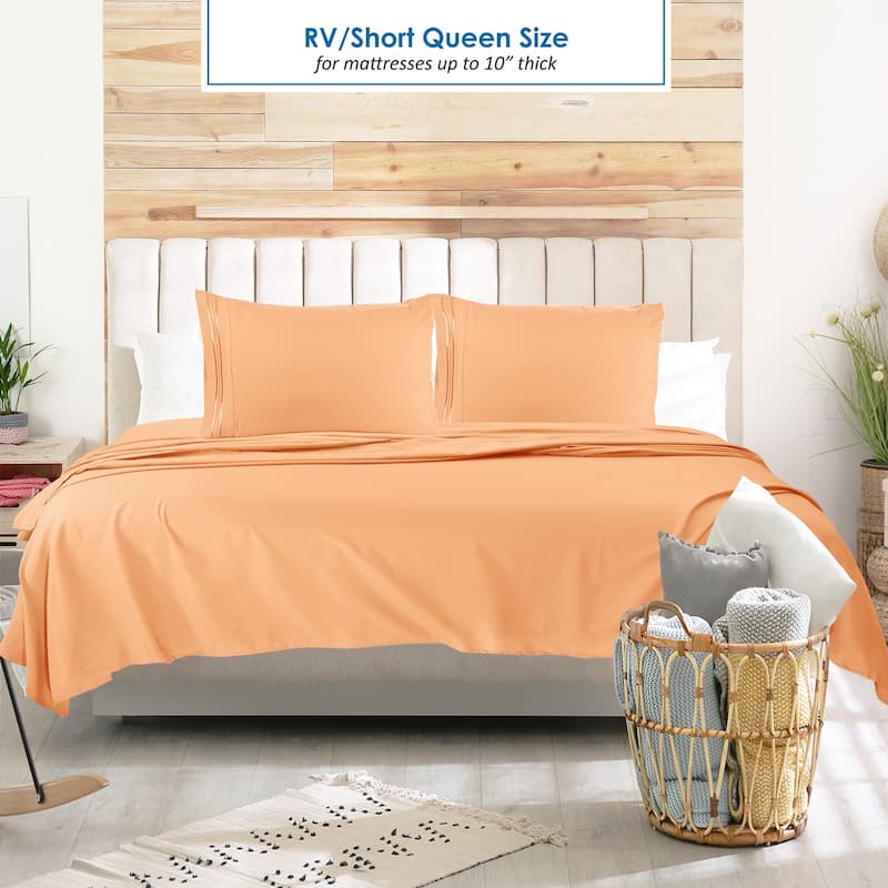 Empyrean Hotel Luxury 6 Piece Sheet Set - Super Soft Bedding Sheets & Pillowcases