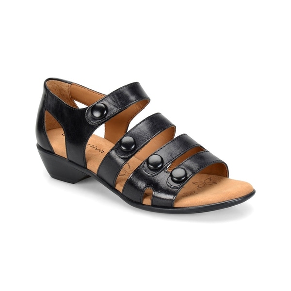 womens leather strappy sandals