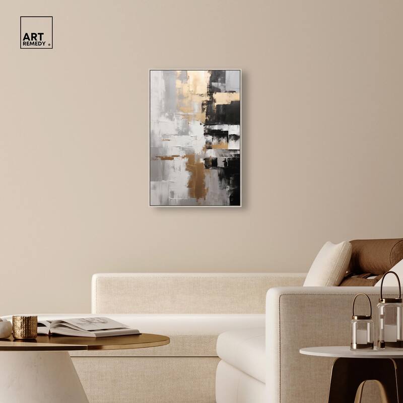 Nocturnal Alloy Canvas by Art Remedy