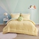 preview thumbnail 2 of 22, Jessie Yellow Rainbow Sunburst Reversible Cotton Comforter Set by Urban Habitat Kids