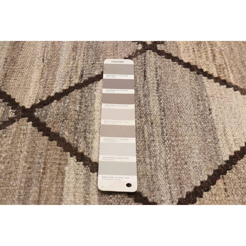 Sivas Taupe Kilim 5'9" x 8'0" - 5'9 x 8'0