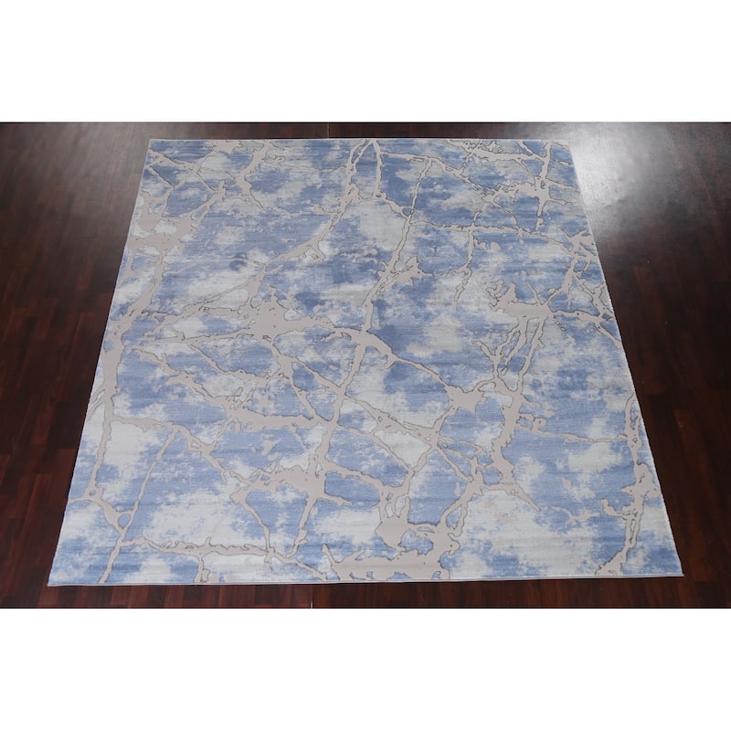 Turkish Oriental Abstract Transitional Rug Contemporary Carpet