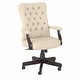 preview thumbnail 2 of 55, Key West High Back Tufted Office Chair with Arms by Bush Furniture