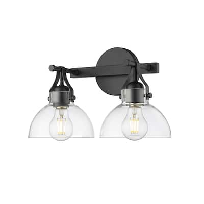 Vanity Light Matte Black - Matte Black