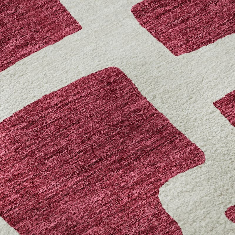 Premium Washable Super Soft Geo Maze Mayfield Rug