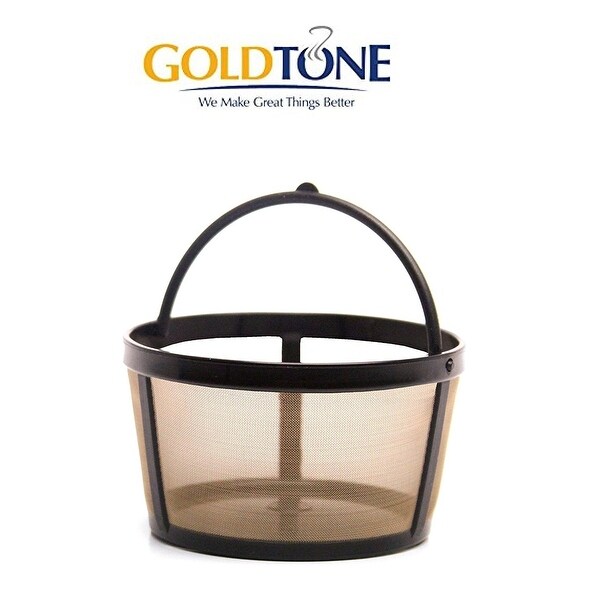 GoldTone Reusable 4 Cup Basket Style 