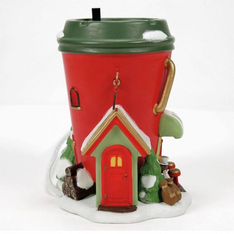 Department 56 North Pole Series Bean Depot Espresso Co. Lighted Building - 6014509