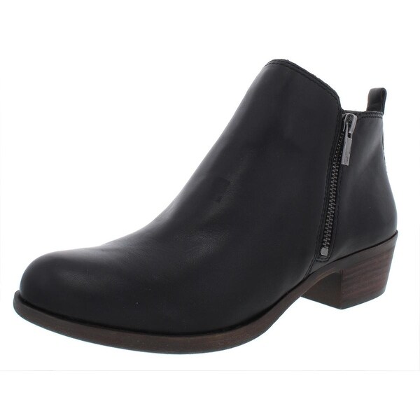 lucky brand women's basel double zip booties