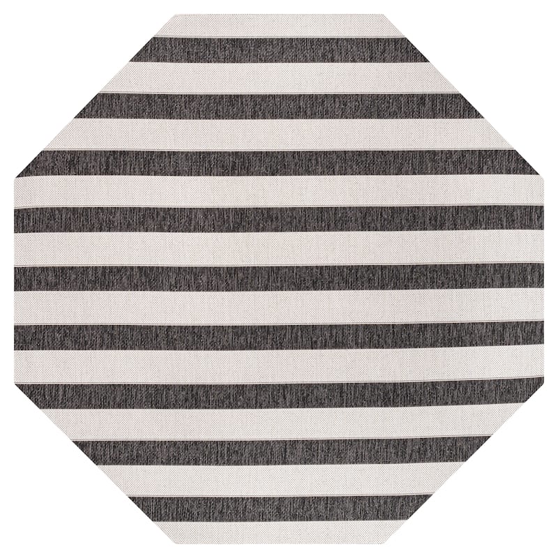 JONATHAN Y Tavira Wide Stripe Indoor/Outdoor Area Rug