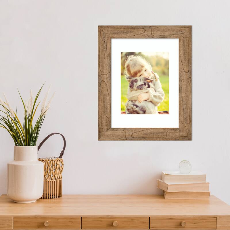 Owl Brown Narrow Framed Picture Frame, Photo Frame