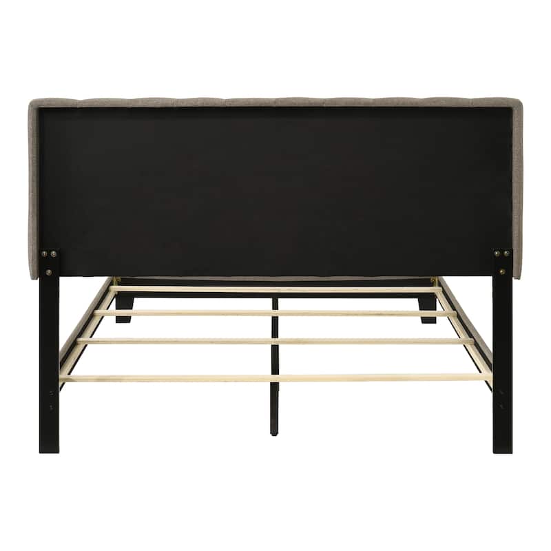 Furniture of America Merro Modern 2-Piece Solid Wood Bedroom Set