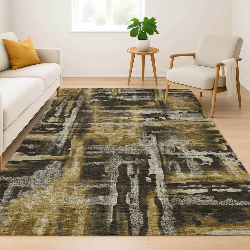 Premium Washable Super Soft Modern Glam Mayfield Rug