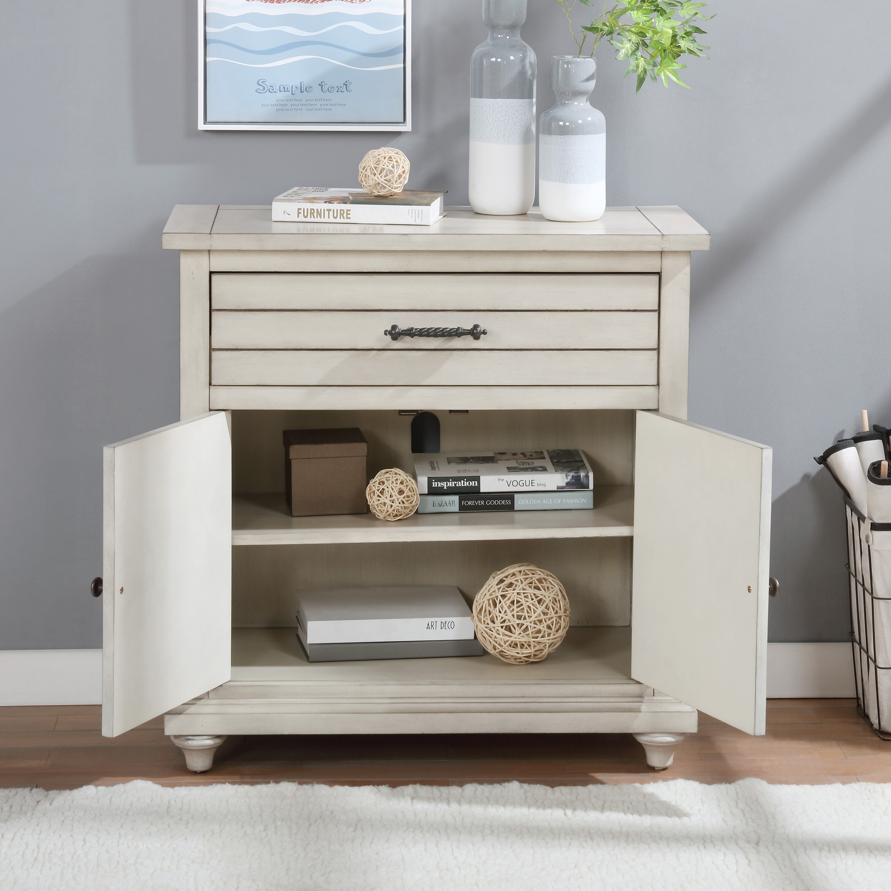 Furniture Of America Cruize Transitional Antique White Hallway Cabinet Overstock 32542798 Free shipping on orders over $35. furniture of america cruize transitional antique white hallway cabinet