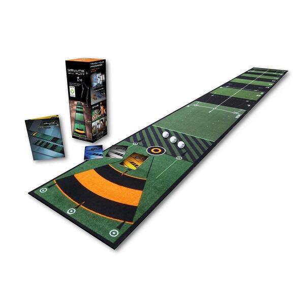Shop Wellputt Mat 13ft Pro Putting Mat With Speed 11 13ft Golf Training Aid Overstock 24257826